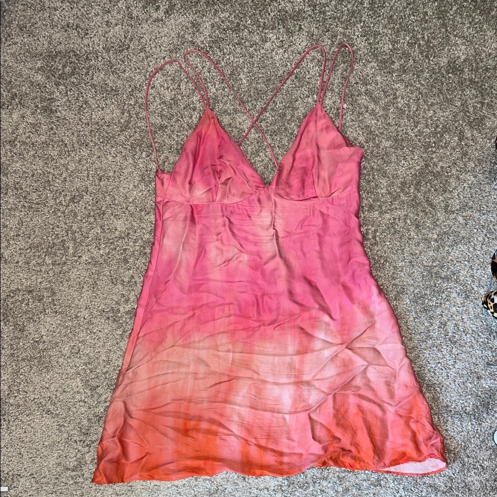 Zara Pink Slip Dress